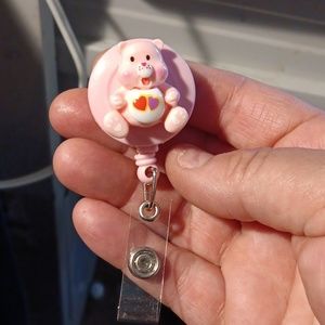 ID badge reel retractable carebear